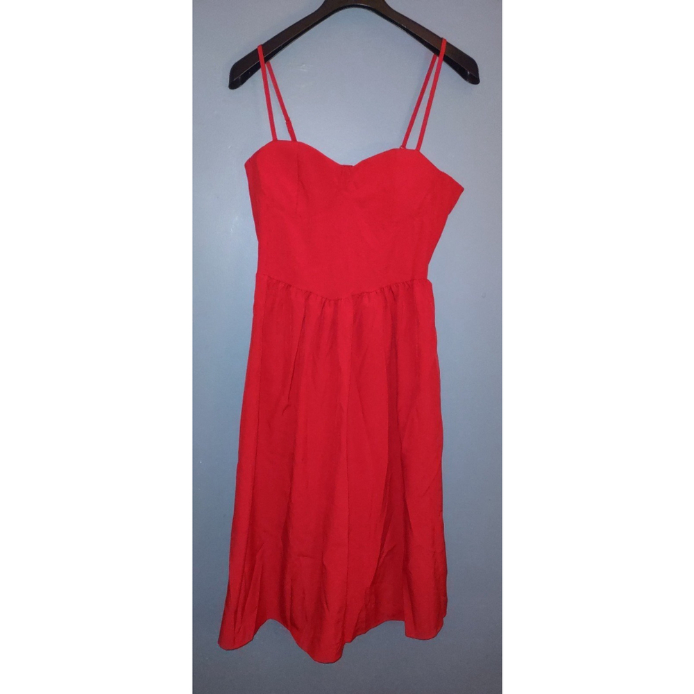 Sleeveless A Line Maxi Dress High Waisted Size M